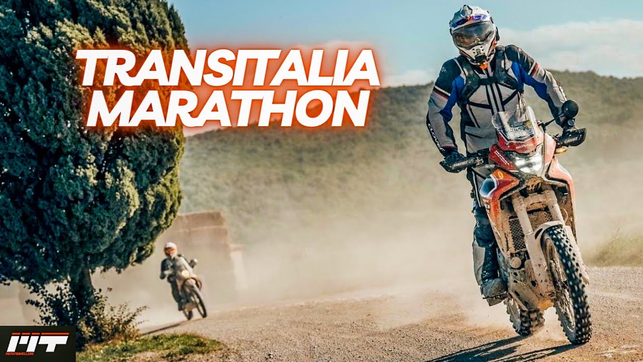 HONDA TRANSALP da GUERRA alla Transitalia Marathon🔥