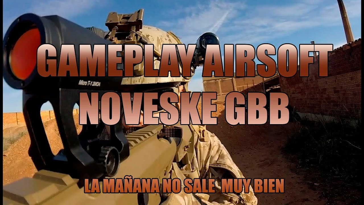 GAMEPLAY AIRSOFT_ NOVESKE DOUBLE EAGLE_😭​ ME SALEN COSAS MAL