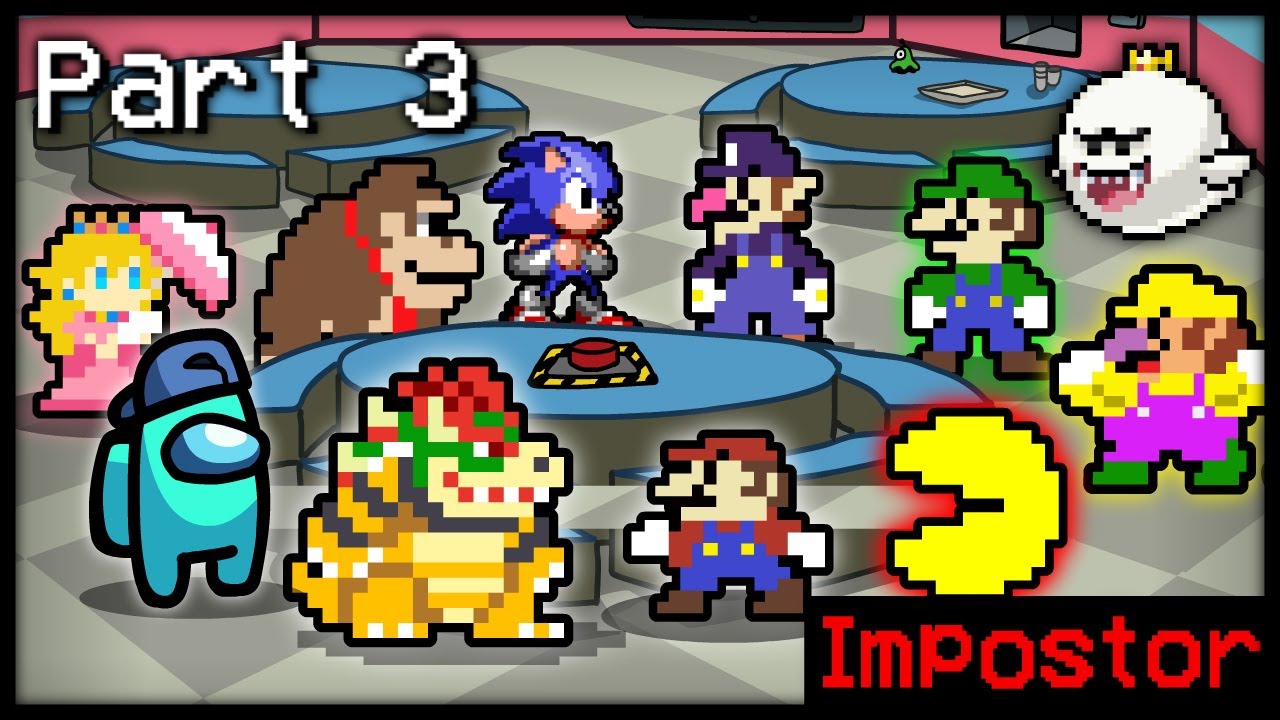 🔥AMONG US, But With Super Mario Bros. 3!!🍄