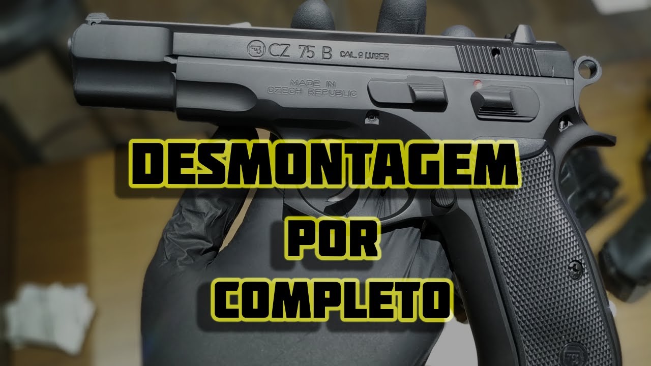 Como desmontar Cz 75B (aprenda a desarmar tu cz 75b)