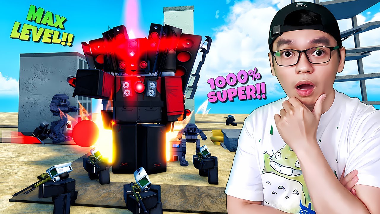 SUPER GG!! Kekuatan Sebenarnya TITAN SPEAKERMAN UPGRADE 🔥🔥🔥 [Skibi Tower Defense]