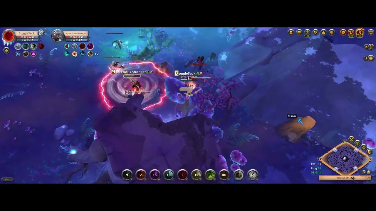 Heron Spear vs 8.3 Juicers | Mists PVP | Albion Online | BoggleSack