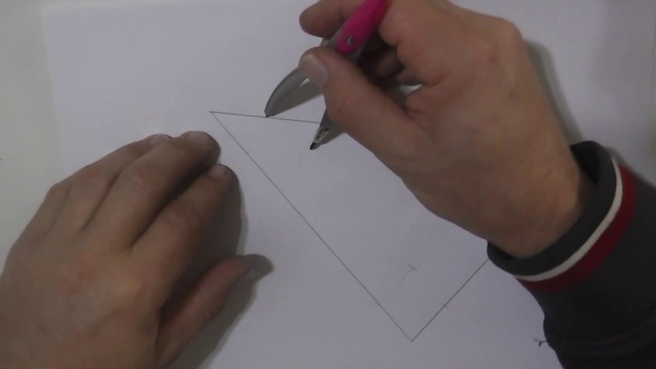 OLD SCHOLL DRAWING - circulo inscrito no triangulo