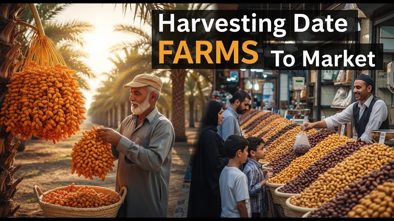 Dates, date farming, date harvesting!  FARMS To Market PACKING FACILITIES