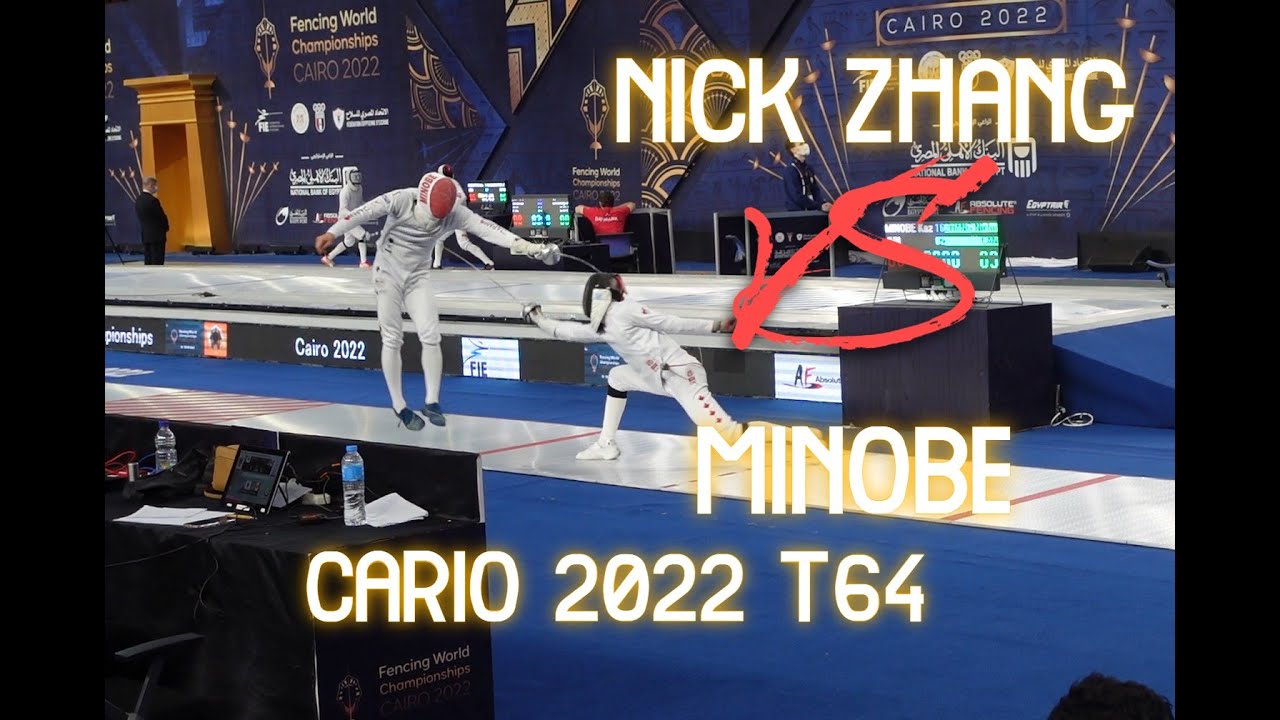 Nick Zhang CAN VS MINOBE JPN Cairo World Championships 2022 T64