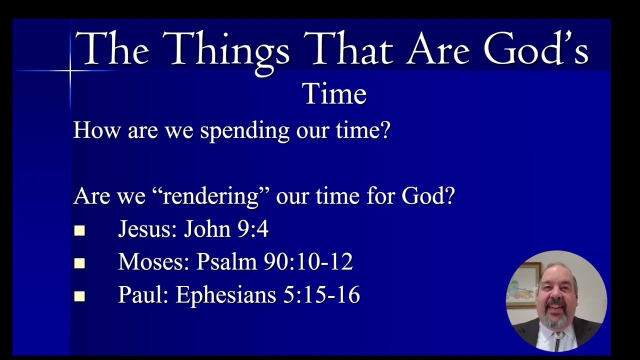 The Things That Are God's #3