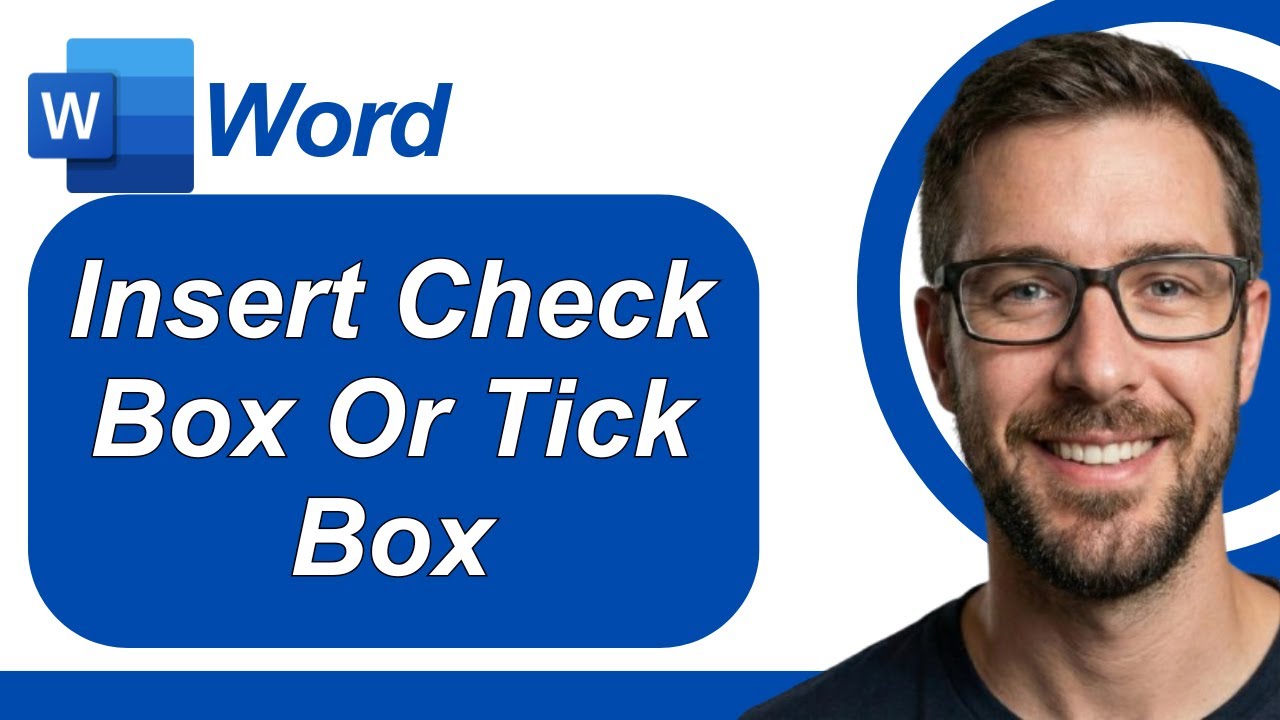 How To Insert Check Box In Microsoft Word How To Put Tick Box In Word [2026 Guide]