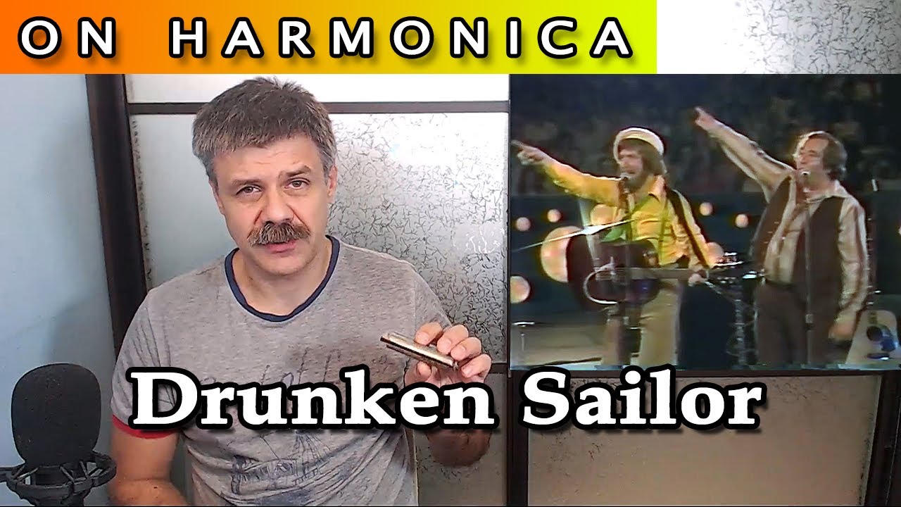 Drunken sailor on harmonica