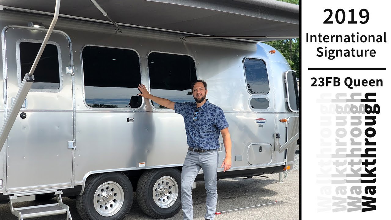 Экскурсия по трейлеру Airstream 2019 International Signature 23FB