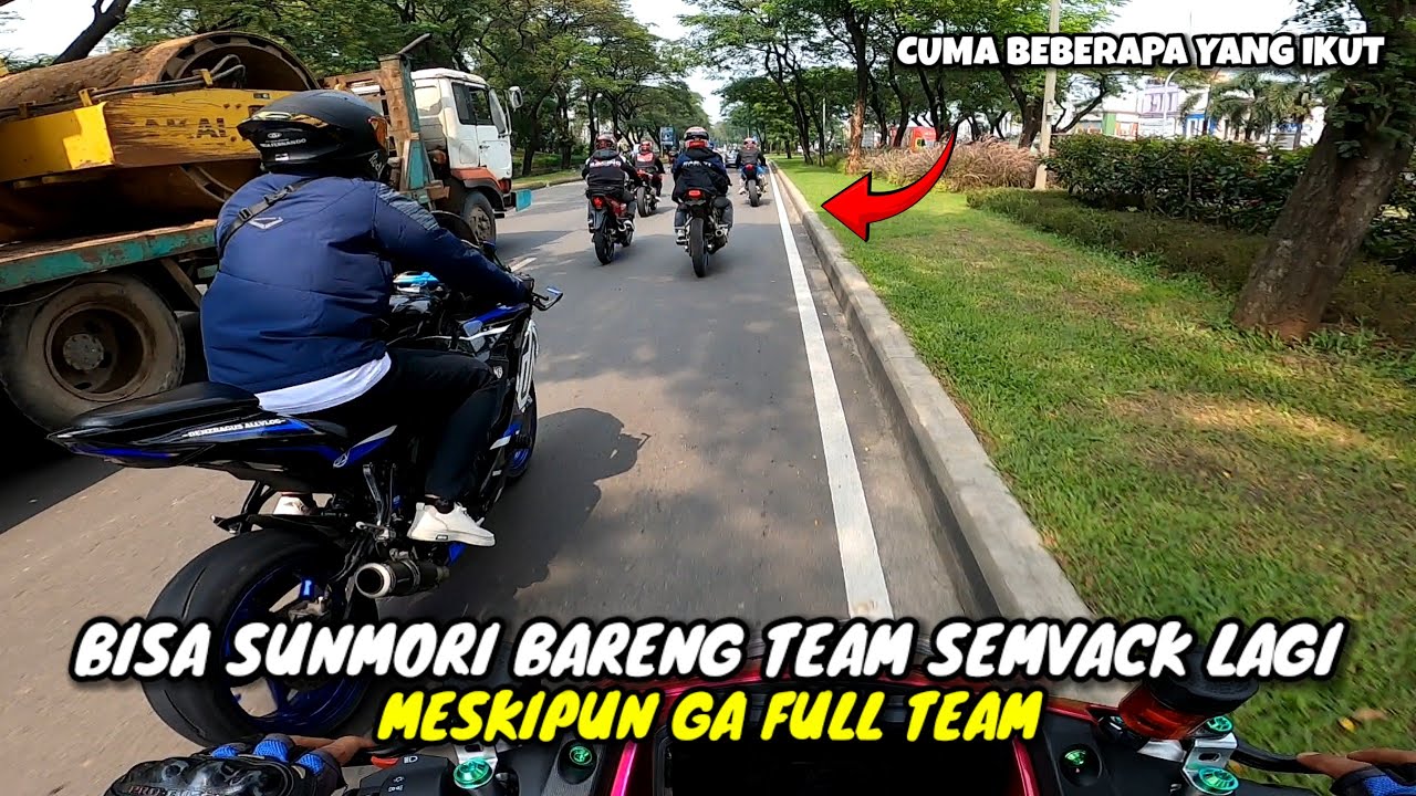 AKHIRNYA BISA NYUSUL SUNMORI BARENG TEAM SEMVACK KE CIKARANG‼️BAWA AEROX OTOY JUNIOR #329