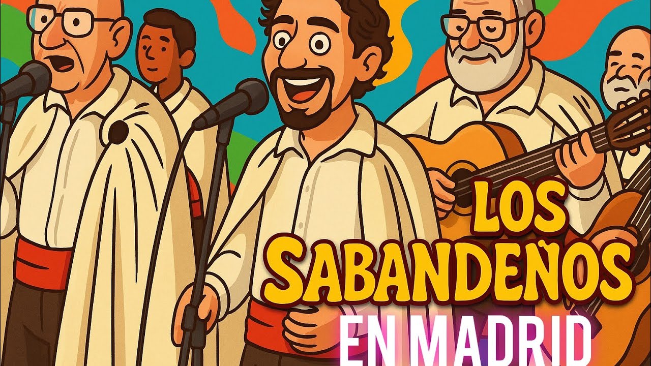 Los Sabandeños  en la Plaza Mayor de Madrid. 12/10/2024..