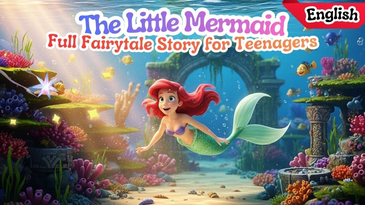 The Little Mermaid | Ariel's Magical Ocean Adventure | Full Fairytale Story for Teenagers