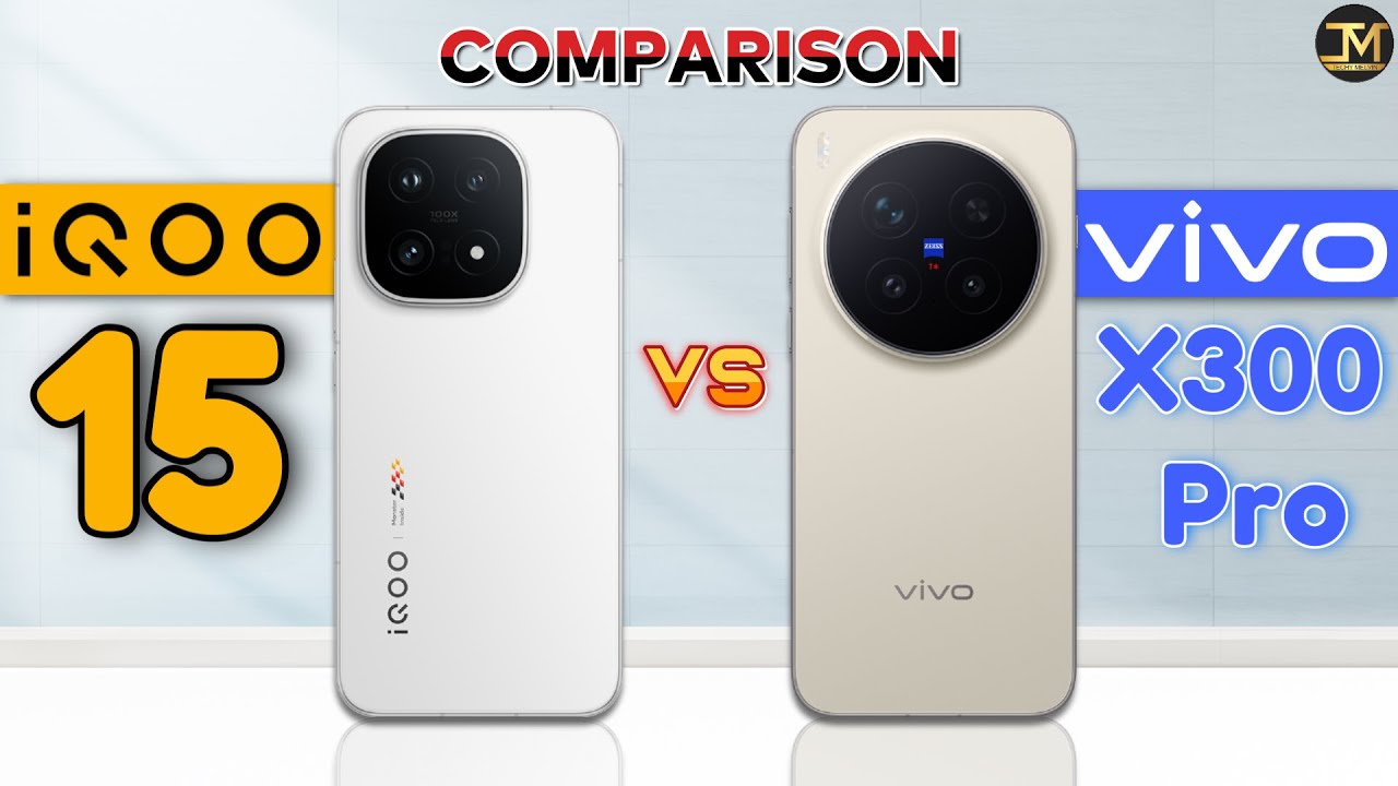 iQOO 15 vs Vivo X300 Pro : Which Phone is Best🤔🤨