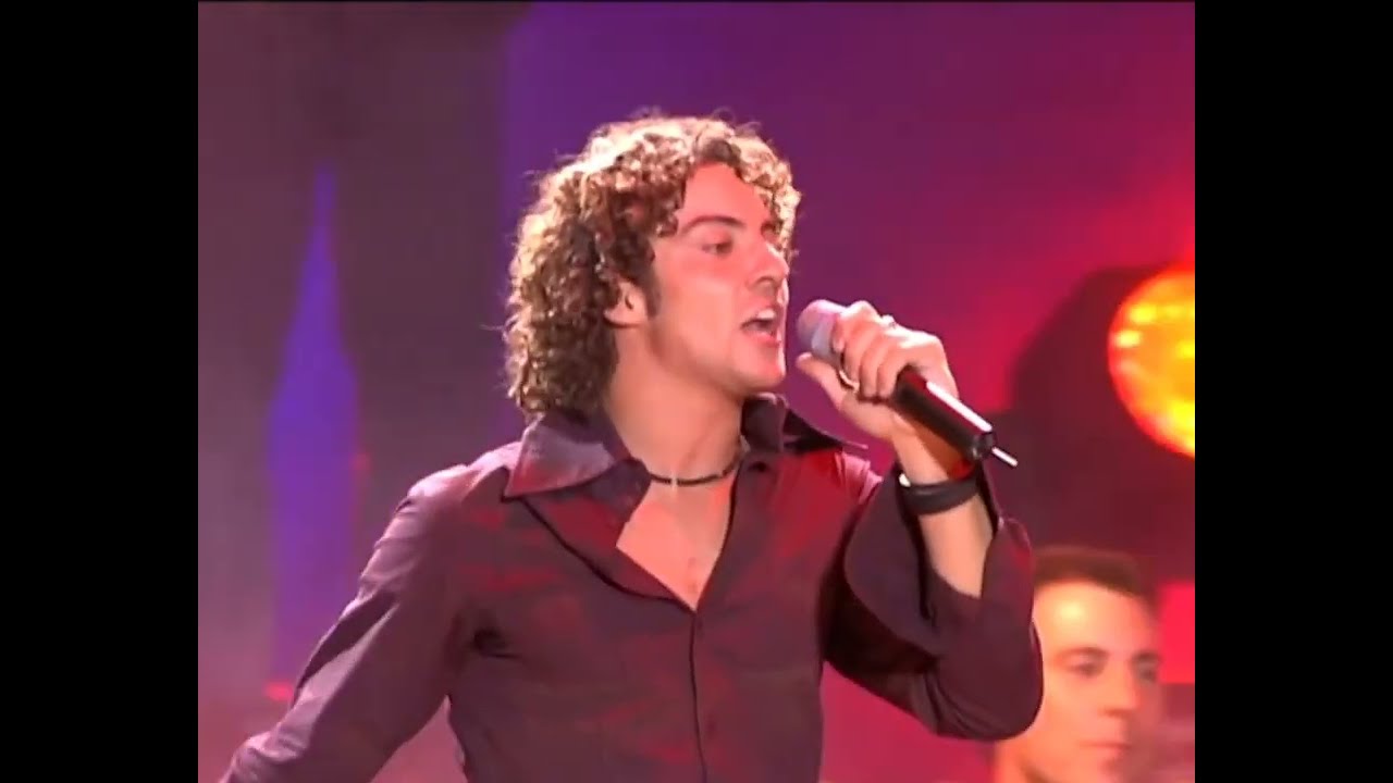 Cómo Será - David Bisbal - Corazón Latino Tour (Palacio Vistalegre - 26 Sep 2002)