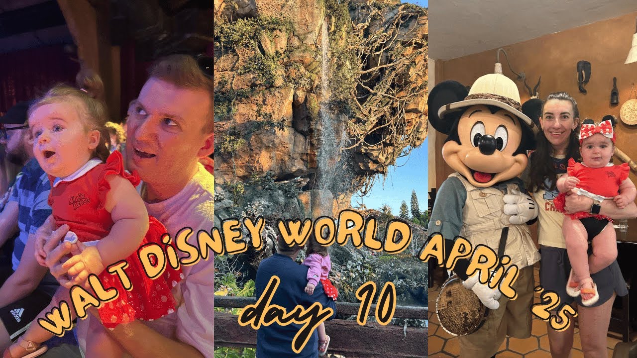 WALT DISNEY WORLD APRIL 2025 | Florida Day 10| Animal Kingdom & Magic Kingdom | Tusker House