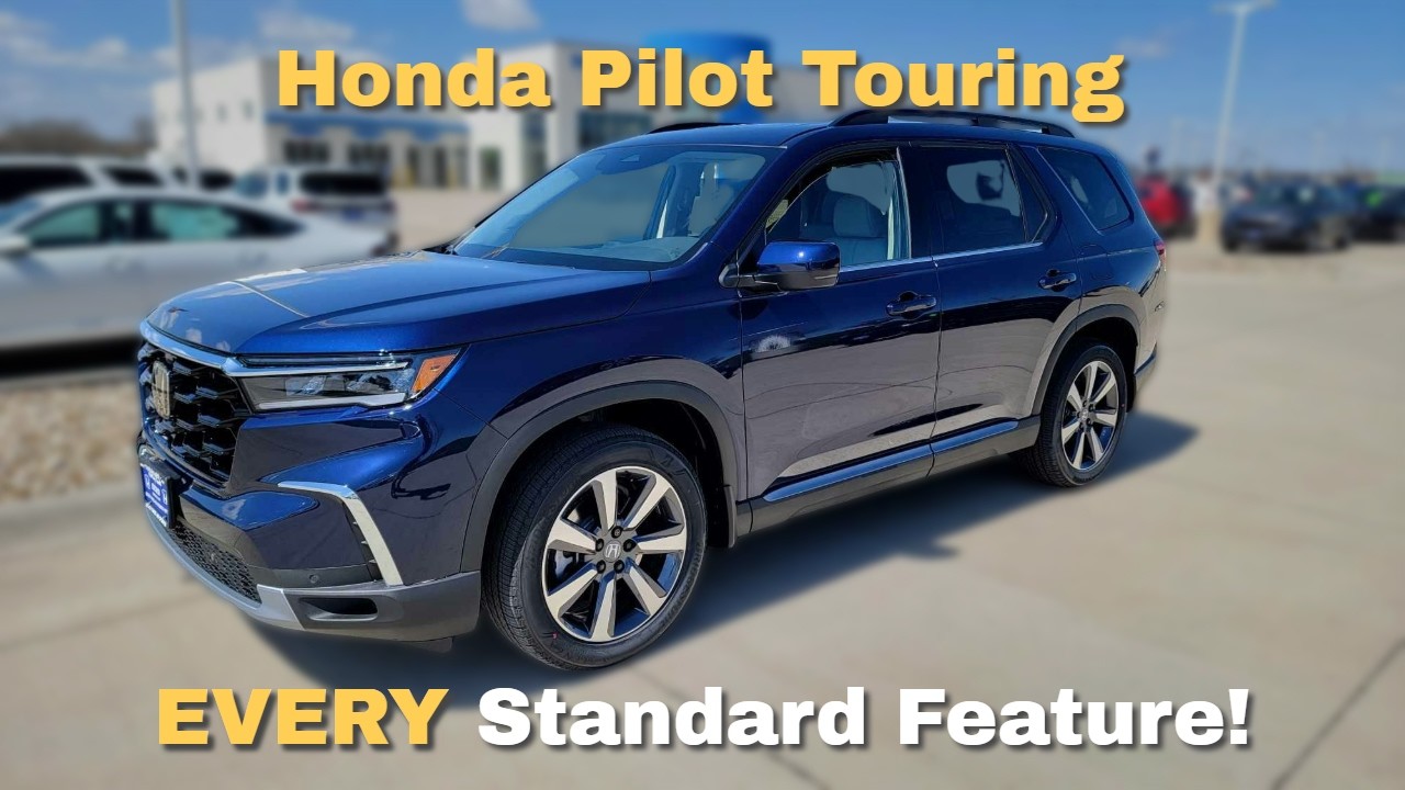 2025 Honda Pilot Touring Walkaround Standard Features