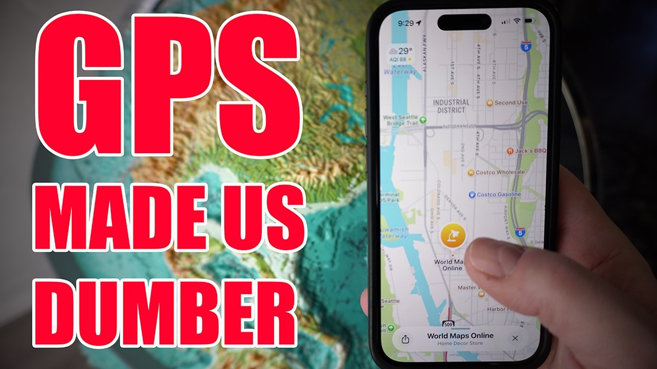 Ukryty koszt korzystania z GPS-u do wszystkiego