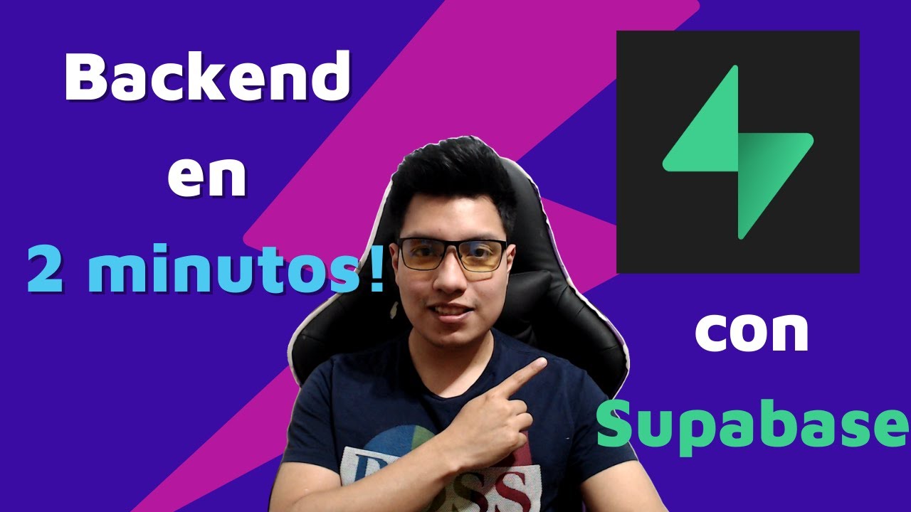 Backend en 2 minutos | Inicio rápido con Next js y Supabase, la alternativa a Firebase