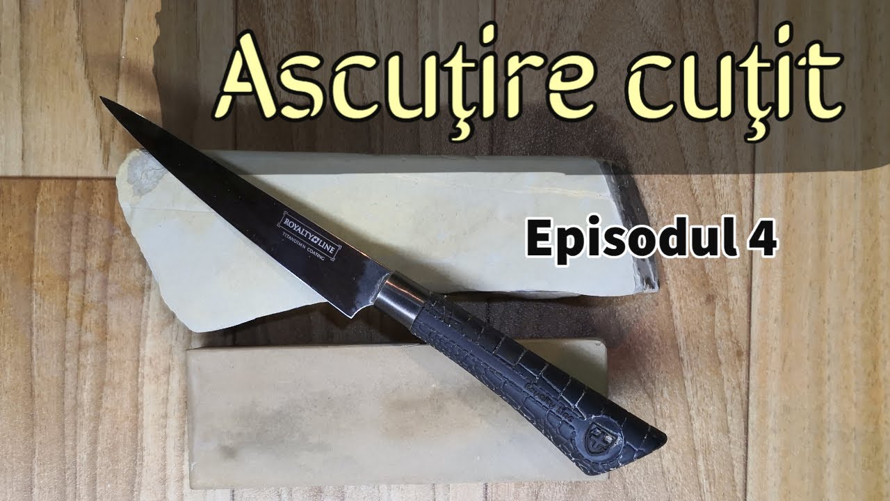 Ascuţire cutit cu pietre naturale japoneze
