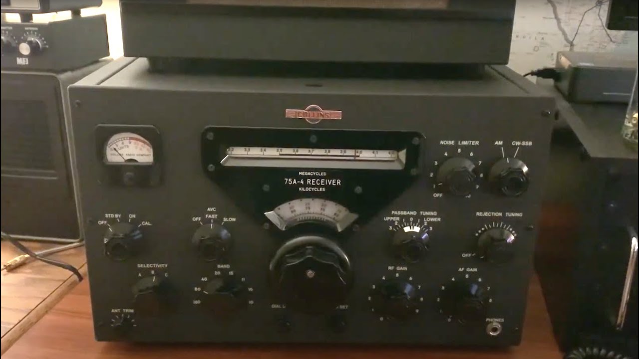 Collins 75A-4 Receiver Part 1