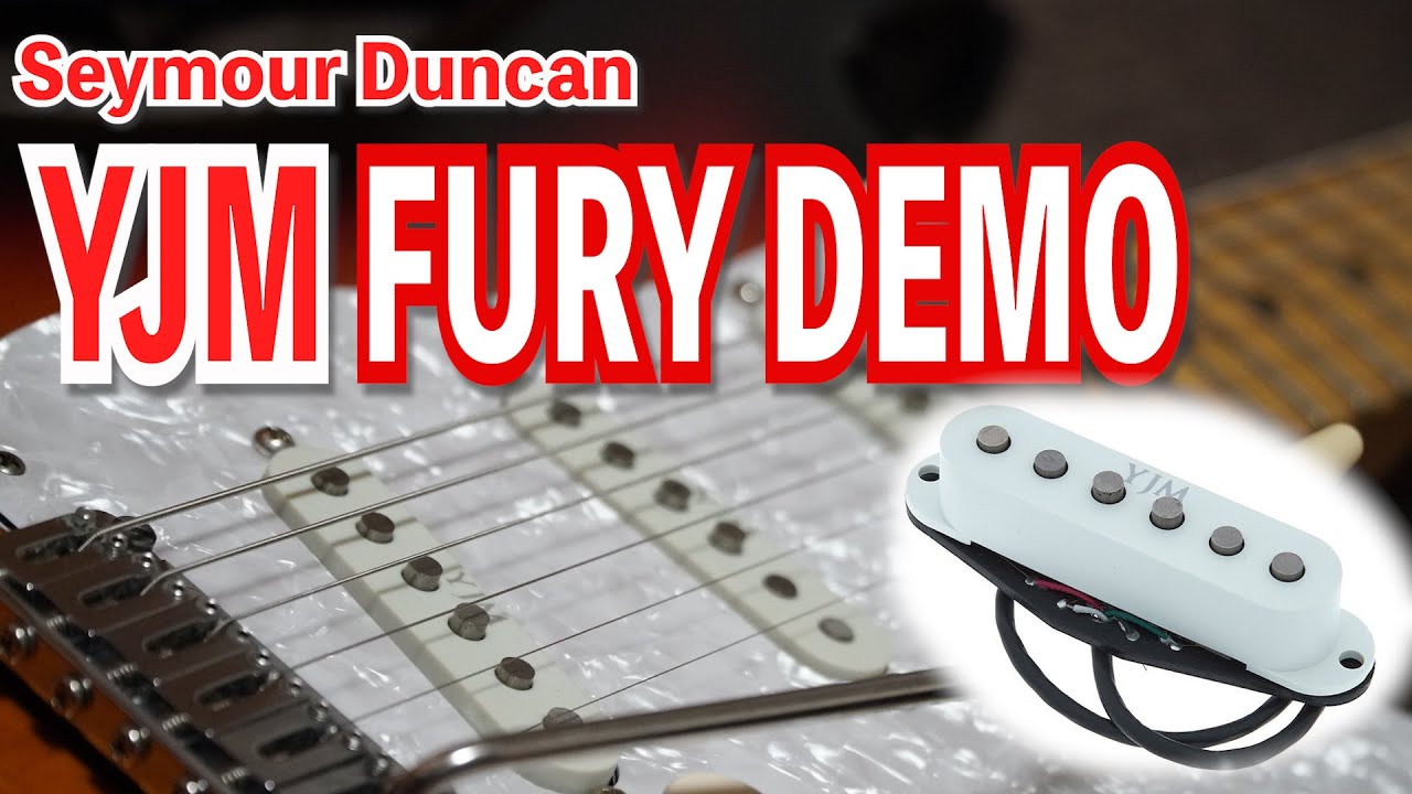 Seymour Duncan STK-S10 YJM Fury PickUps Demo