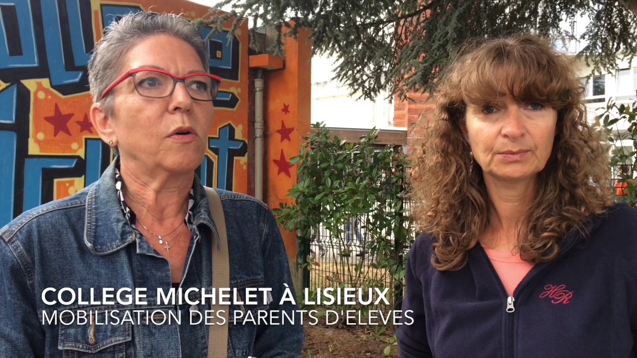Parents en colère au collège Michelet à Lisieux