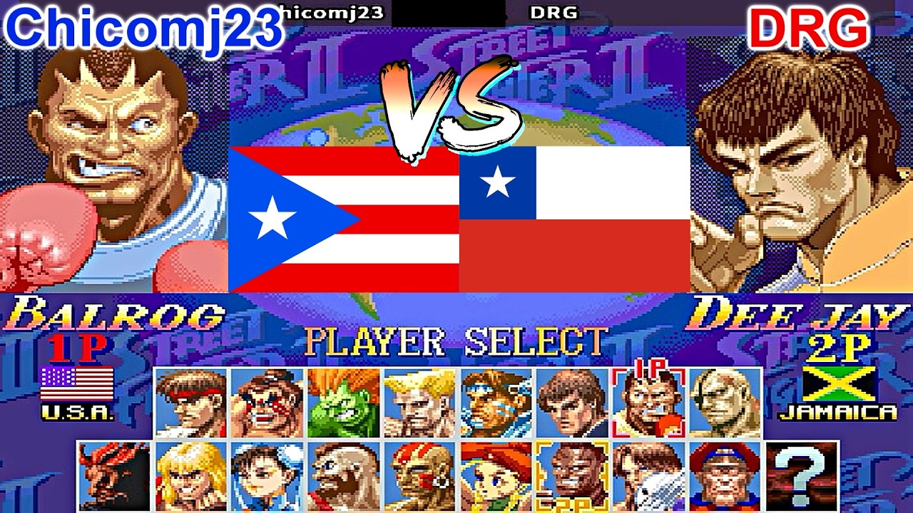 Super Street Fighter II Turbo - New Legacy [Hack] - Chicomj23 vs DRG FT5