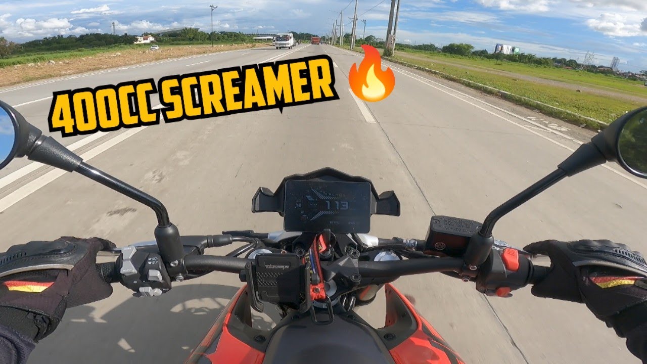 400cc Screamer 🔥 Quick Review QJ SRK 400 | Coy Motovlog