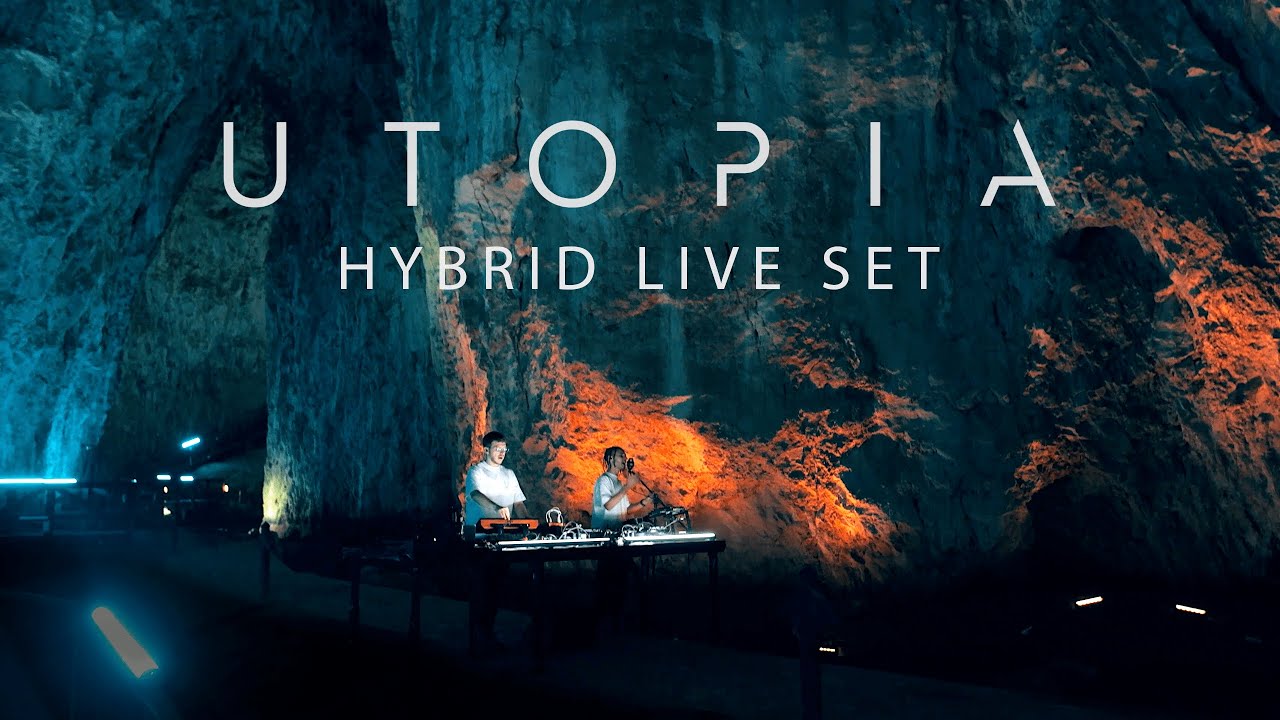 UTOPIA – Hybrid Live Set at Stopića Cave | Melodic Techno 2025 Powered By Chameleon