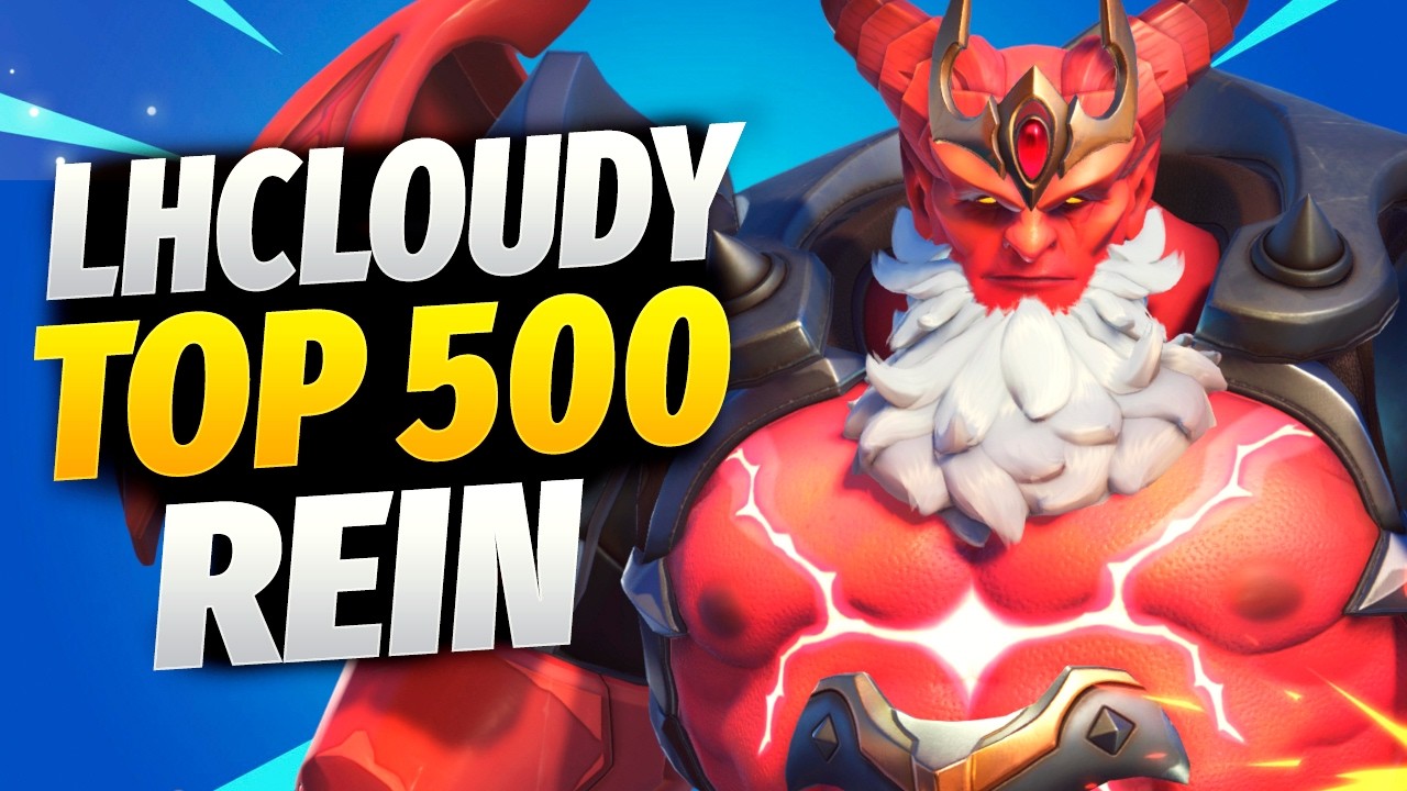 Это ЛУЧШИЙ Райнхардт, у которого можно поучиться – LHCloudy! [Топ-500 20-го сезона Overwatch 2]