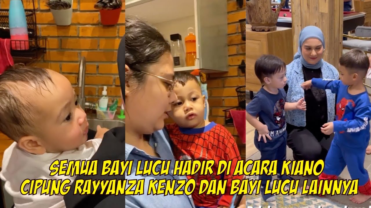 SEMUA BAYI TERLUCU NGUMPUL ‼ SERU BANGET ACARA ULTAH KIANO SEMUA BAYI LUCU INDONESIA KUMPUL RAME NIH