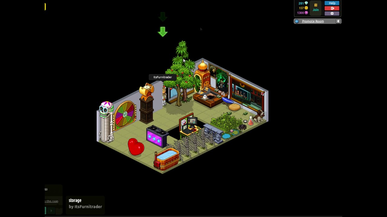How to Make Coins off Unlinked Teleports on Habbo Hotel