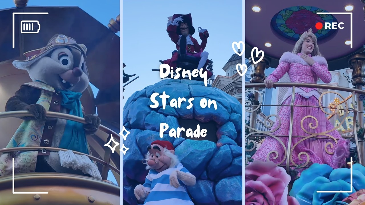 Disney Stars On Parade @ Disneyland Paris 🩵 ~ February 2026