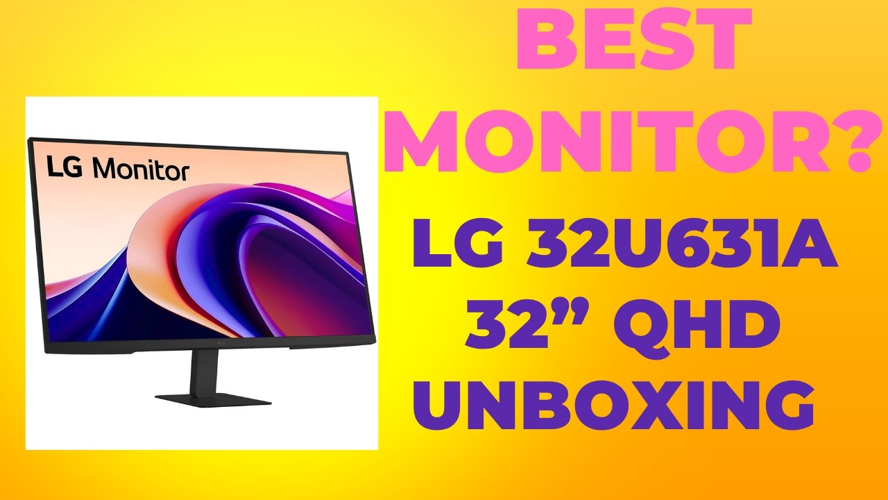 🔥 Photoshop & Video Editing க்கு Best Monitor? | LG 32U631A 32” QHD 100Hz Unboxing (Tamil)