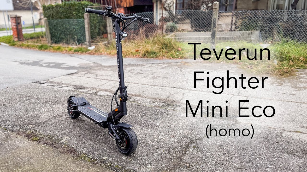 Teverun Fighter Mini Eco - je to levný a jezdí to jak Teverun? To chceš! 🔥 Testovací jízda 🛴