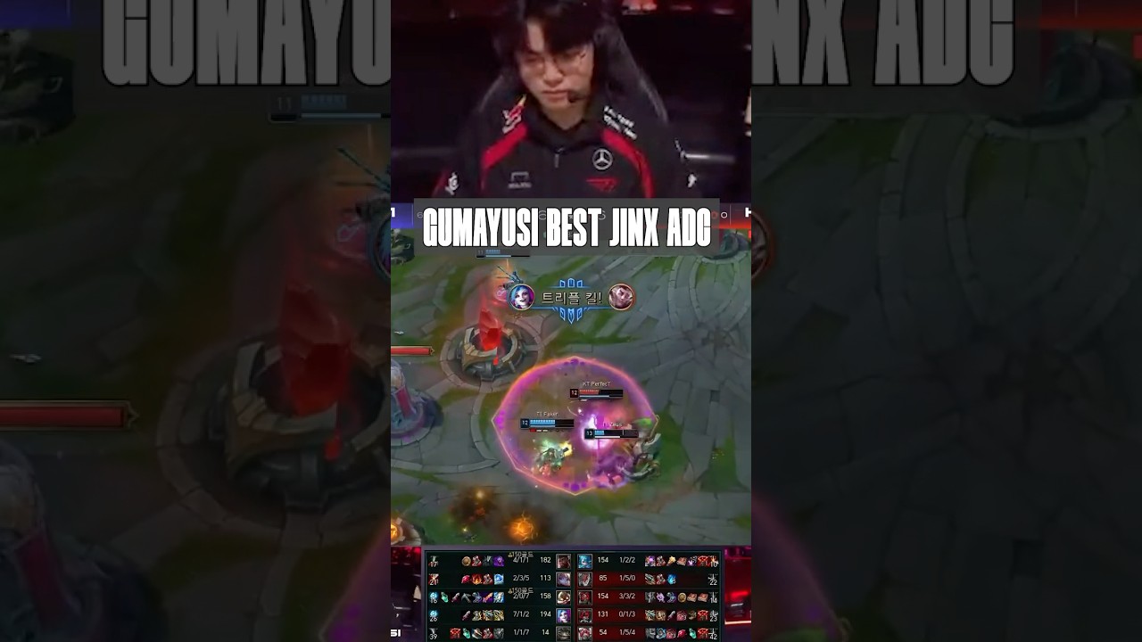 T1 Gumayusi Best Jinx Adc