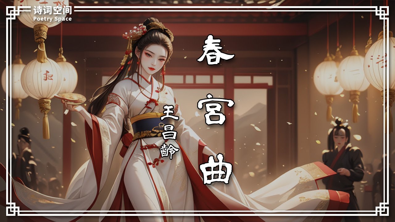 春宮曲 唐 王昌齡 繁體