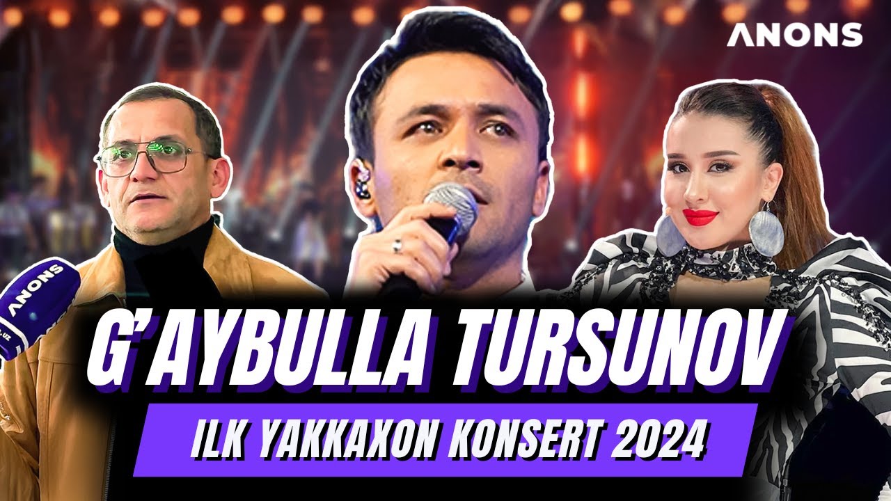 G’aybulla Tursunov konsert 2024