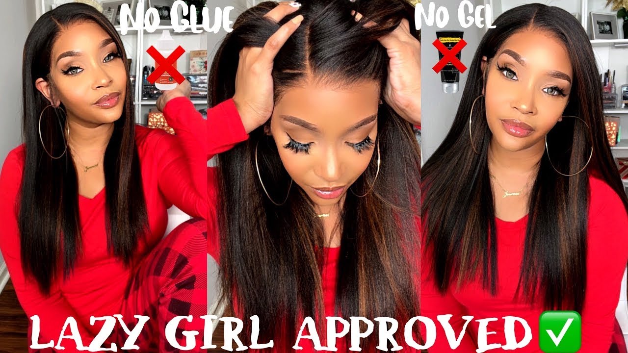 ULTIMATE LAZY GIRL FRIENDLY GLUELESS LACE FRONT WIG| NO BABY HAIR ‼️| RPGSHOW