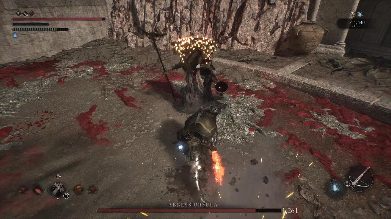 Lords of the Fallen - Tancred, Master of Castigation boss fight first attempt solo with cutscenes