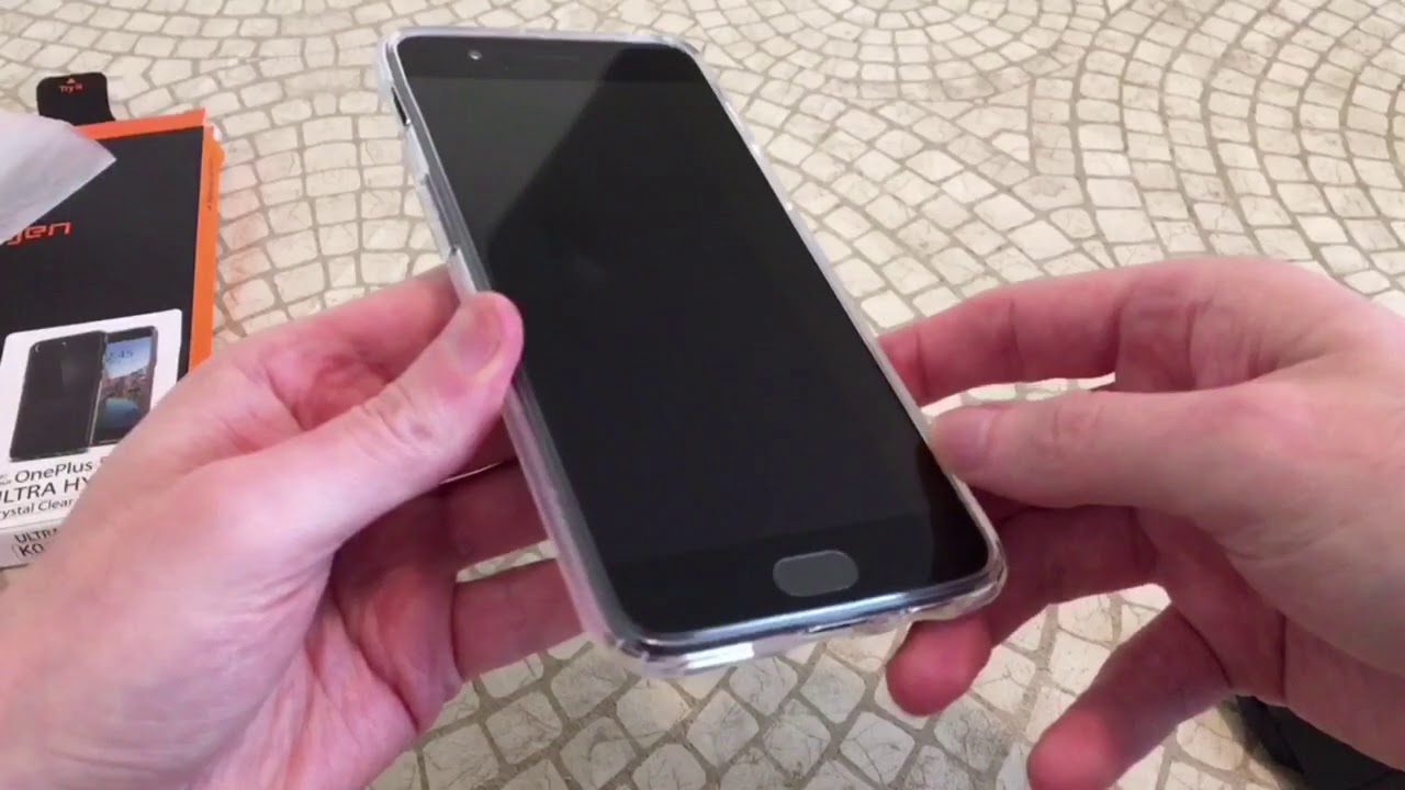 Spigen Ultra Hybrid OnePlus 5 Case Unboxing And Review