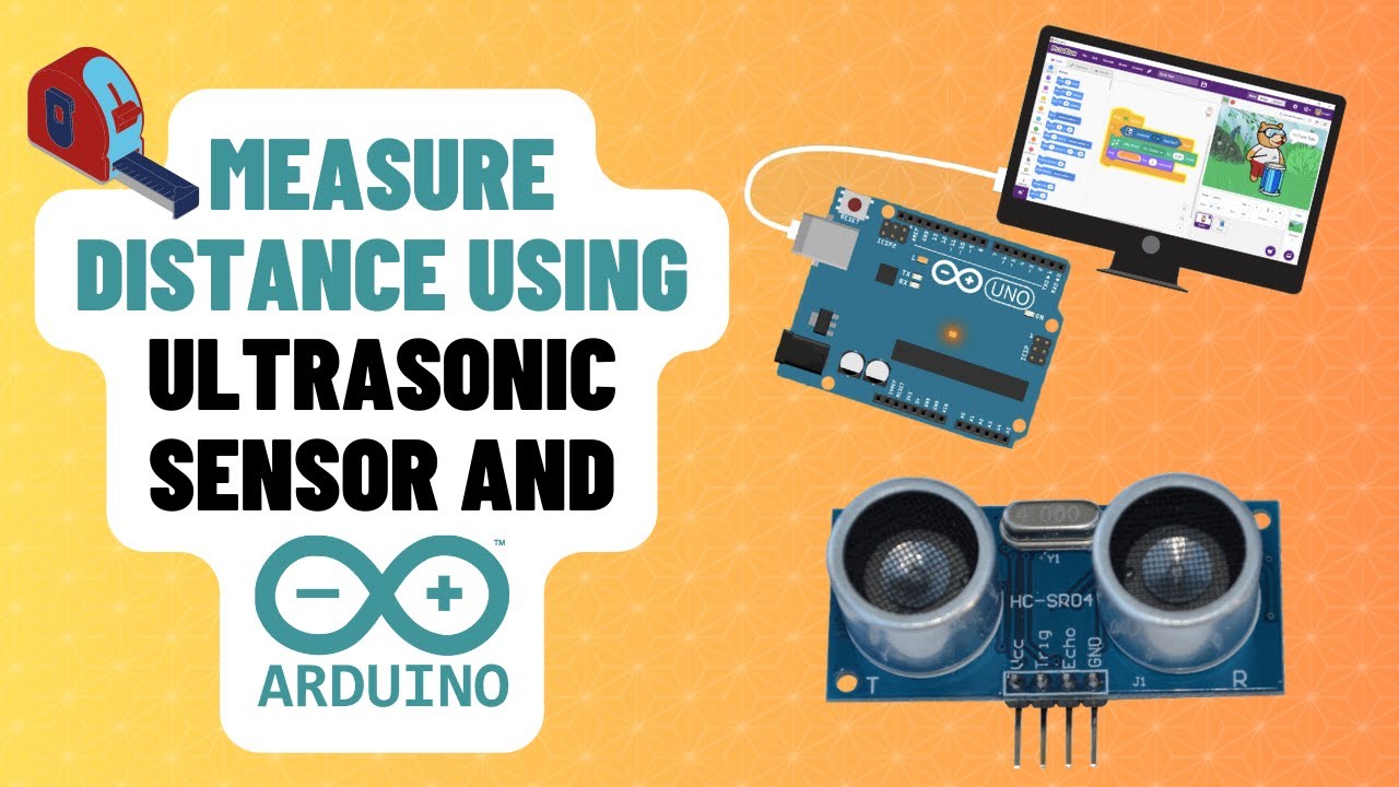 (ЛЕГКИЙ) Arduino с ультразвуковым датчиком и считывателем царапин | Измерение расстояния с помощь...