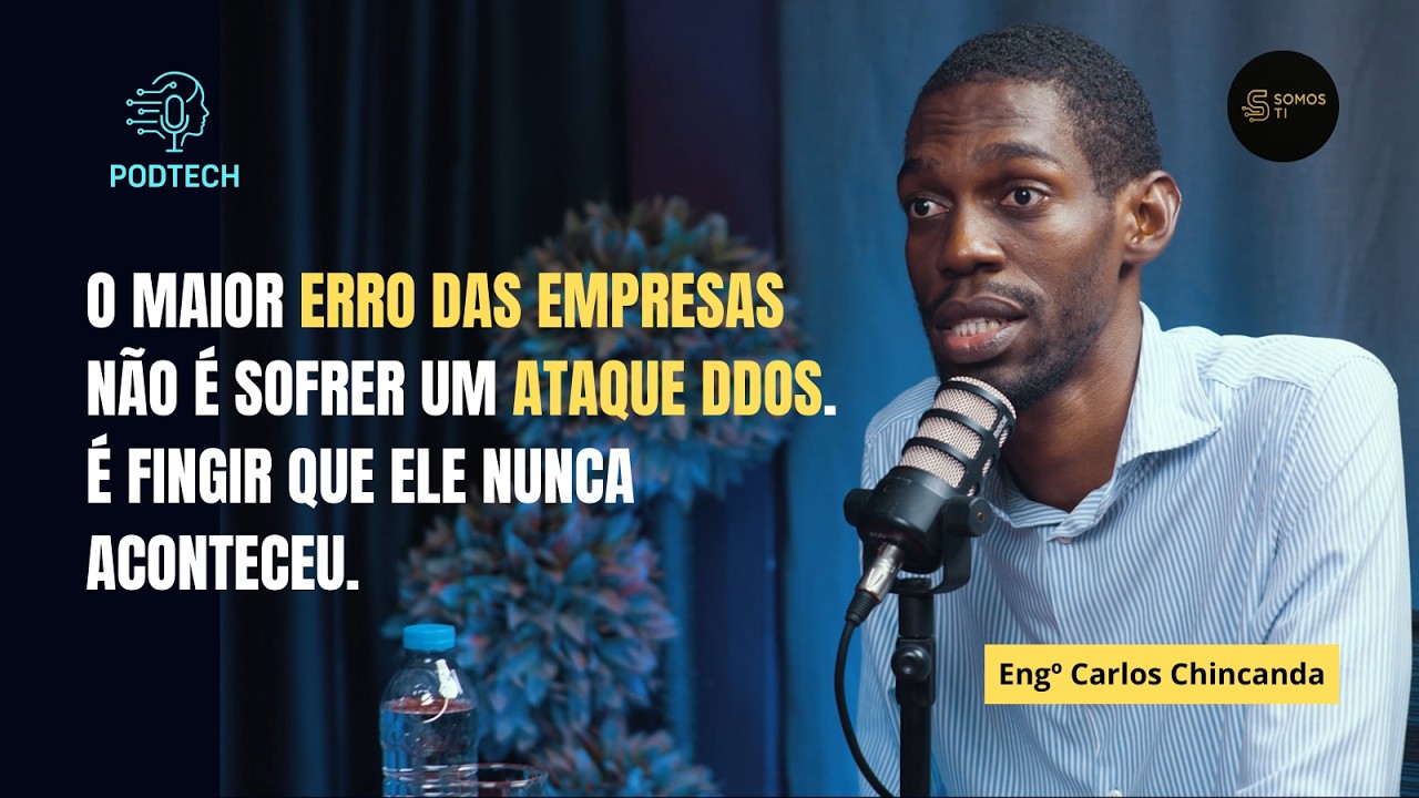PODTECH #EP07:  Com Engº Carlos Chincanda - Inteligência Artificial como Escudo contra DDOS