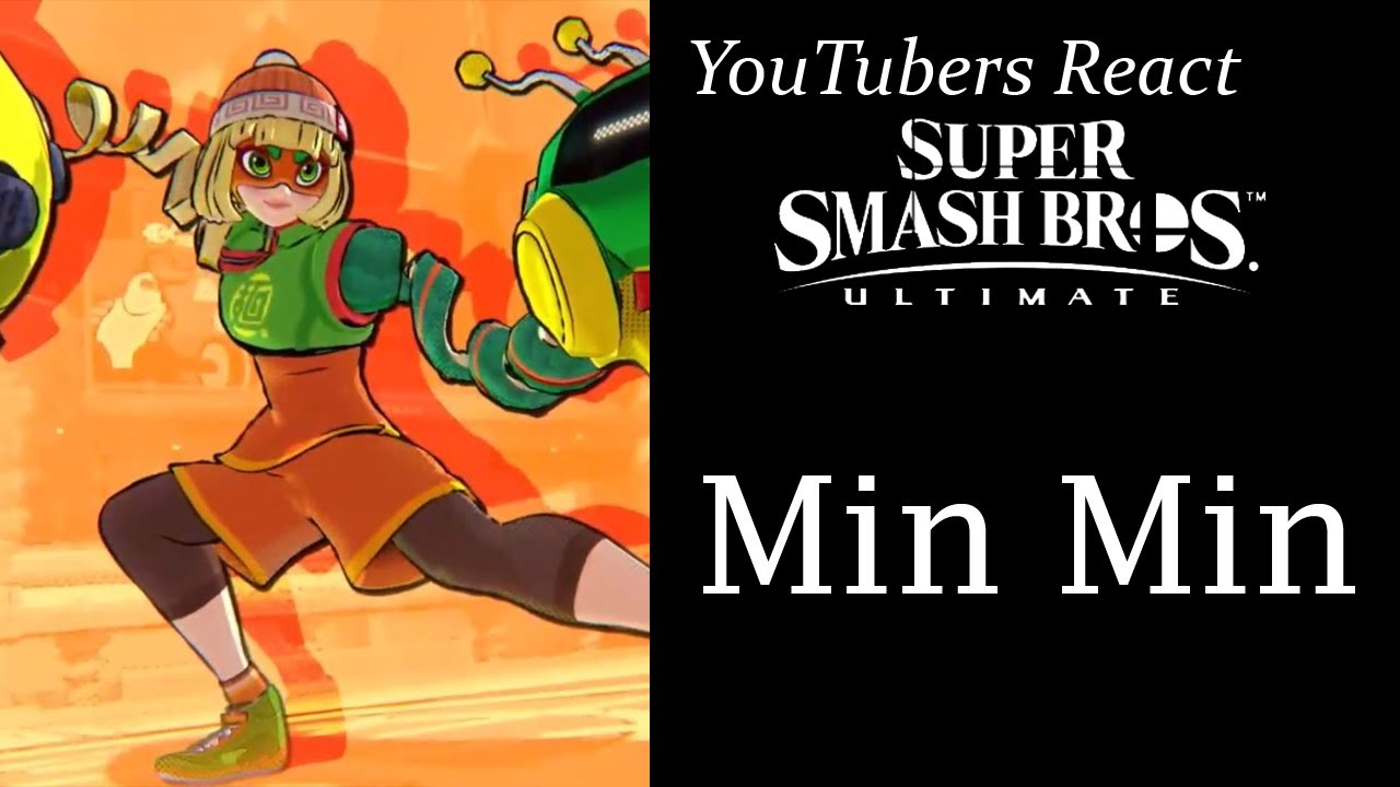 YouTubers React To: Min Min Reveal (Super Smash Bros. Ultimate)