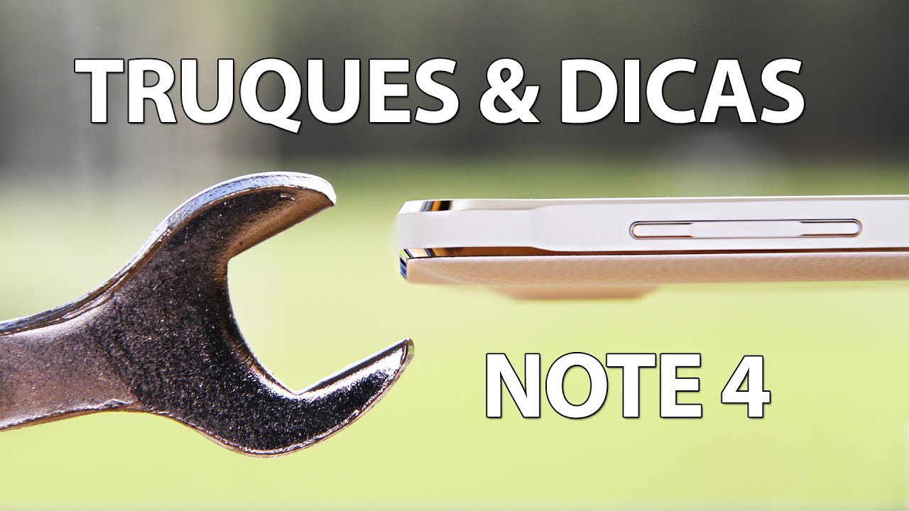 Truques & Dicas para Galaxy Note 4 (Português)