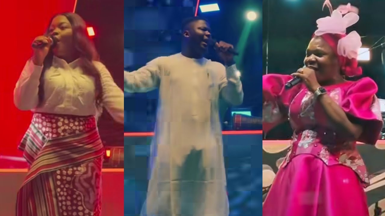SUNMISOLA AGBEBI X PAUL TOMISIN X BUKOLA BEKES POWERFUL WORSHIP MINISTRATION AT PRAISE THE ALMIGHTY 
