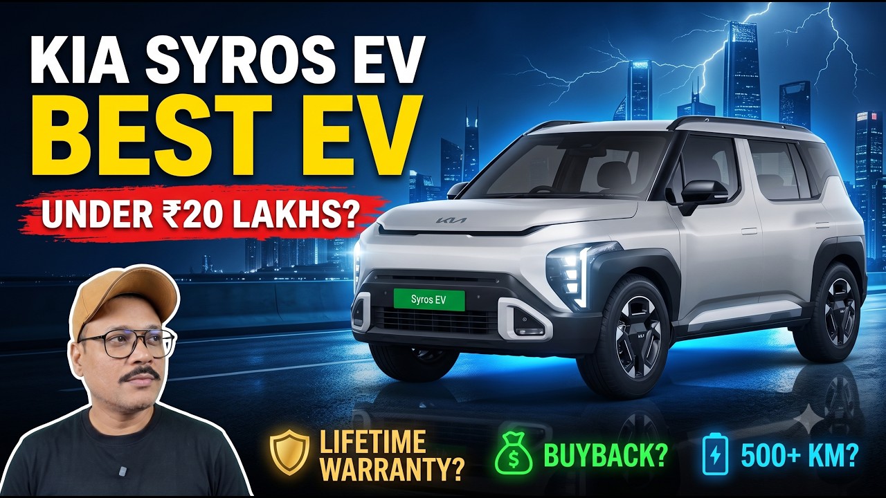 Hidden Truth! BEST VARIANT of Kia Syros EV Explained ⚡ Best EV Under ₹20 Lakhs?