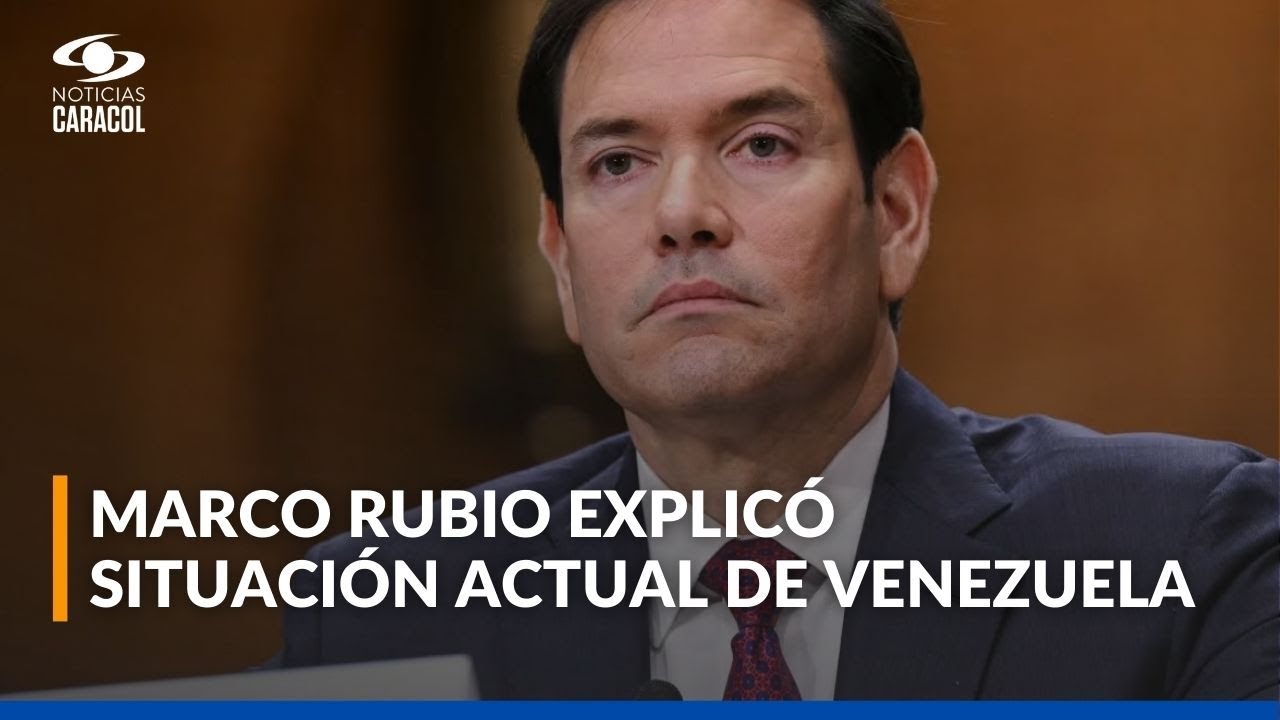 Marco Rubio dijo ante el Congreso que EE. UU. no emprenderá nueva acción militar en Venezuela