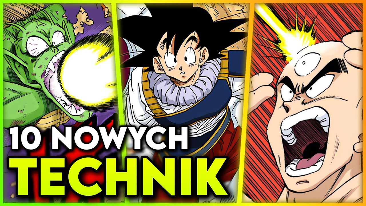 10 POMYSŁÓW NA NOWE TECHNIKI W DRAGON BALL