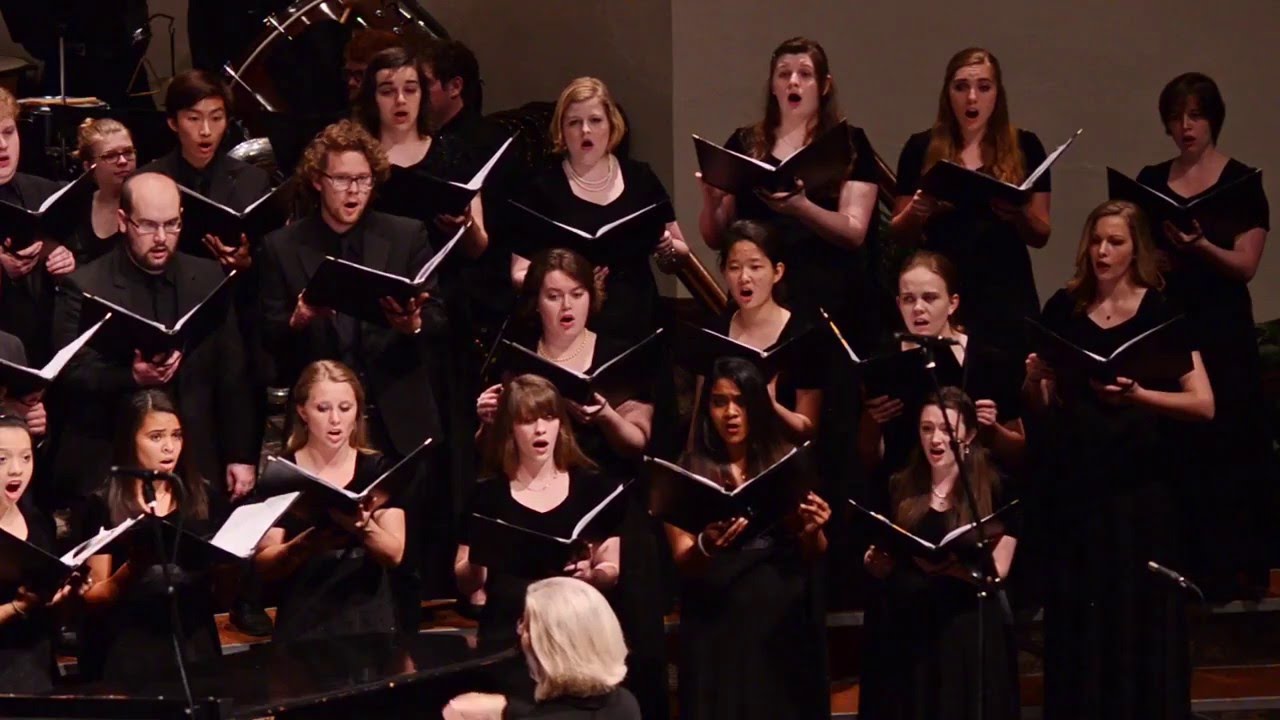 Asbury University Chorale - The Light We Cast (Jessica Curry), 2016